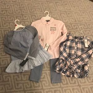 NWT NBW girls Tommy Hilfiger bundle